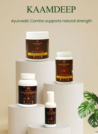 Kaamdeep – Ayurvedic Support for Men’s Vitality, Energy and Performance